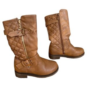 children’s faux leather boots